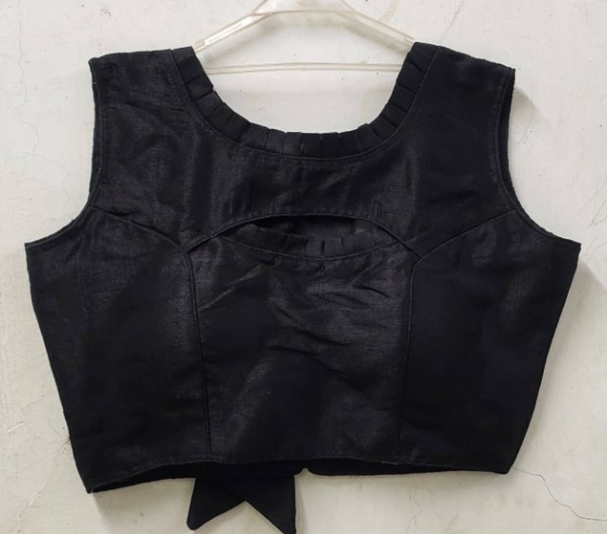 Stylish Phantom Silk Stitched Blouse